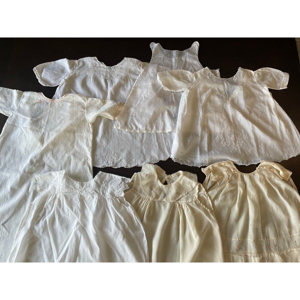 READ  Handmade Antique VTG Baby Dress Lot 7 Damaged Seamstress Victorian-1950
